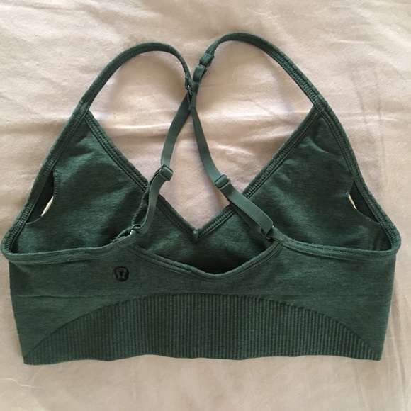 SOLD! Lululemon Crossback Sports Bra - Picture 2 of 3